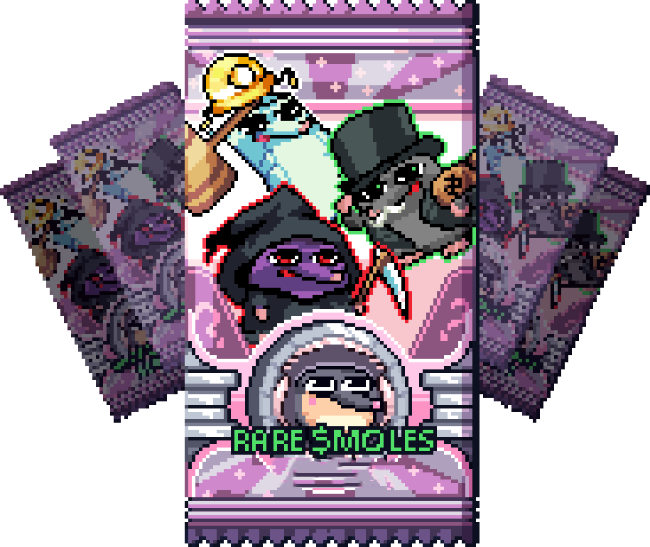 rare smoles pixel art vending machine